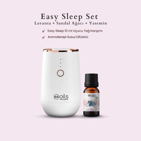 Aromaterapi Uyku Seti | Easy Sleep Yağ ve Difüzör